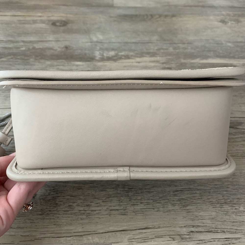 All Saints Bansho Leather Snakeskin Crossbody Bag - Picture 8 of 8